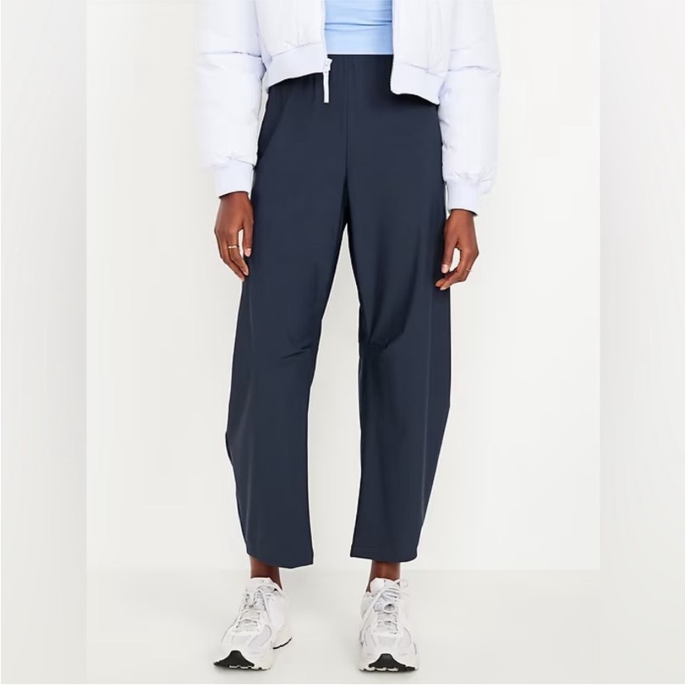 4 NWT! Old Navy High-Waisted Sleektech Barrel Ankle Pant
